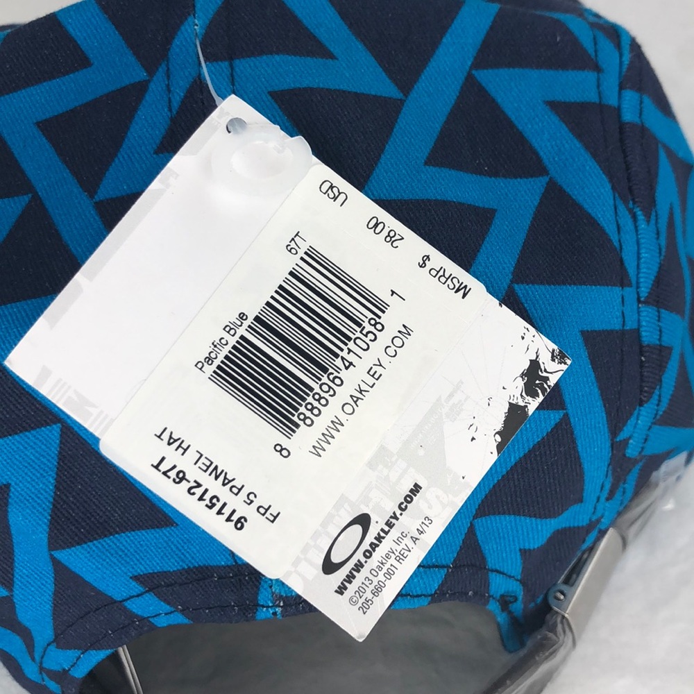 Oakley Factory Pilot Blue Flat Panel Hat - Picture 3 of 4